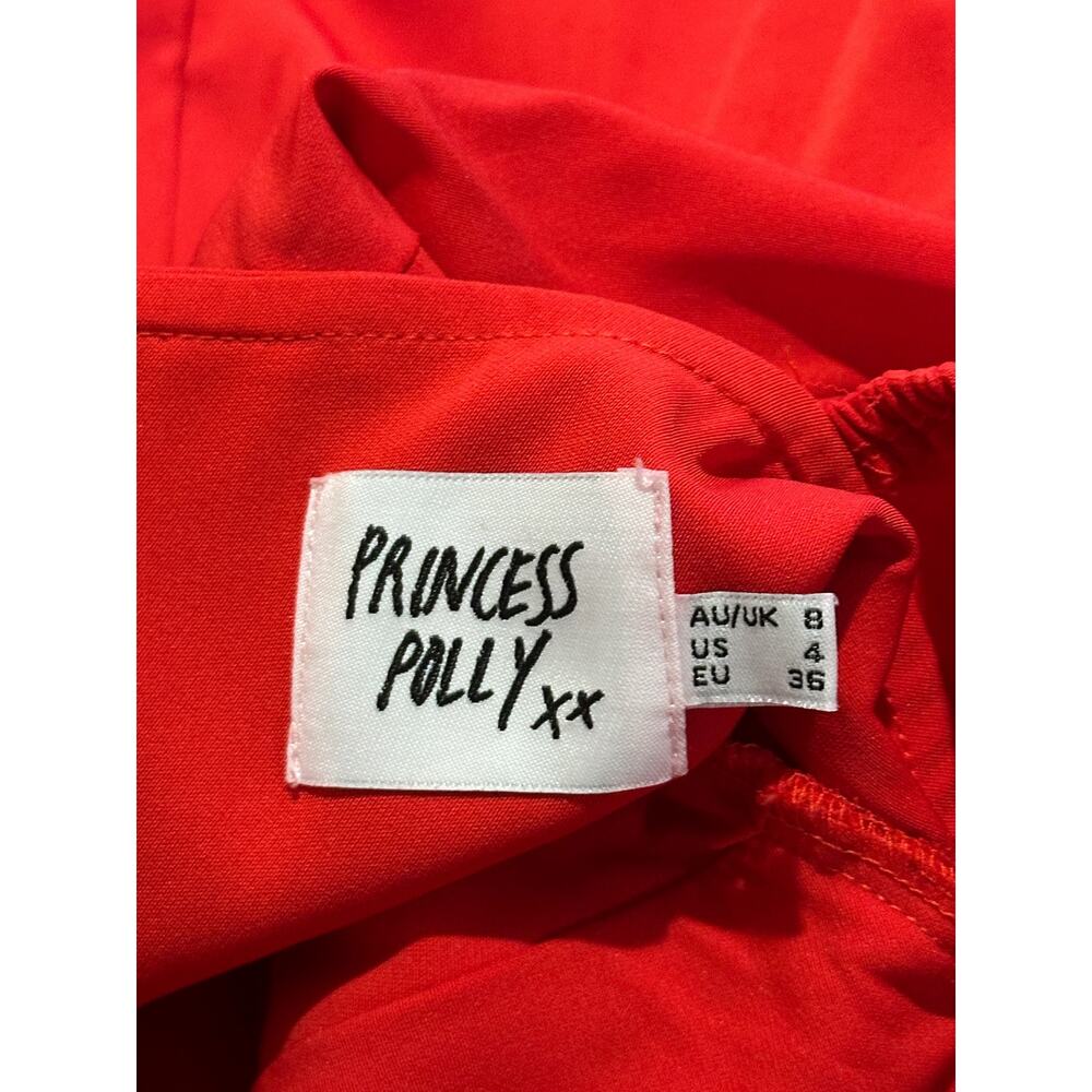 Princess Poly red Mini Dress - Picture 3 of 5